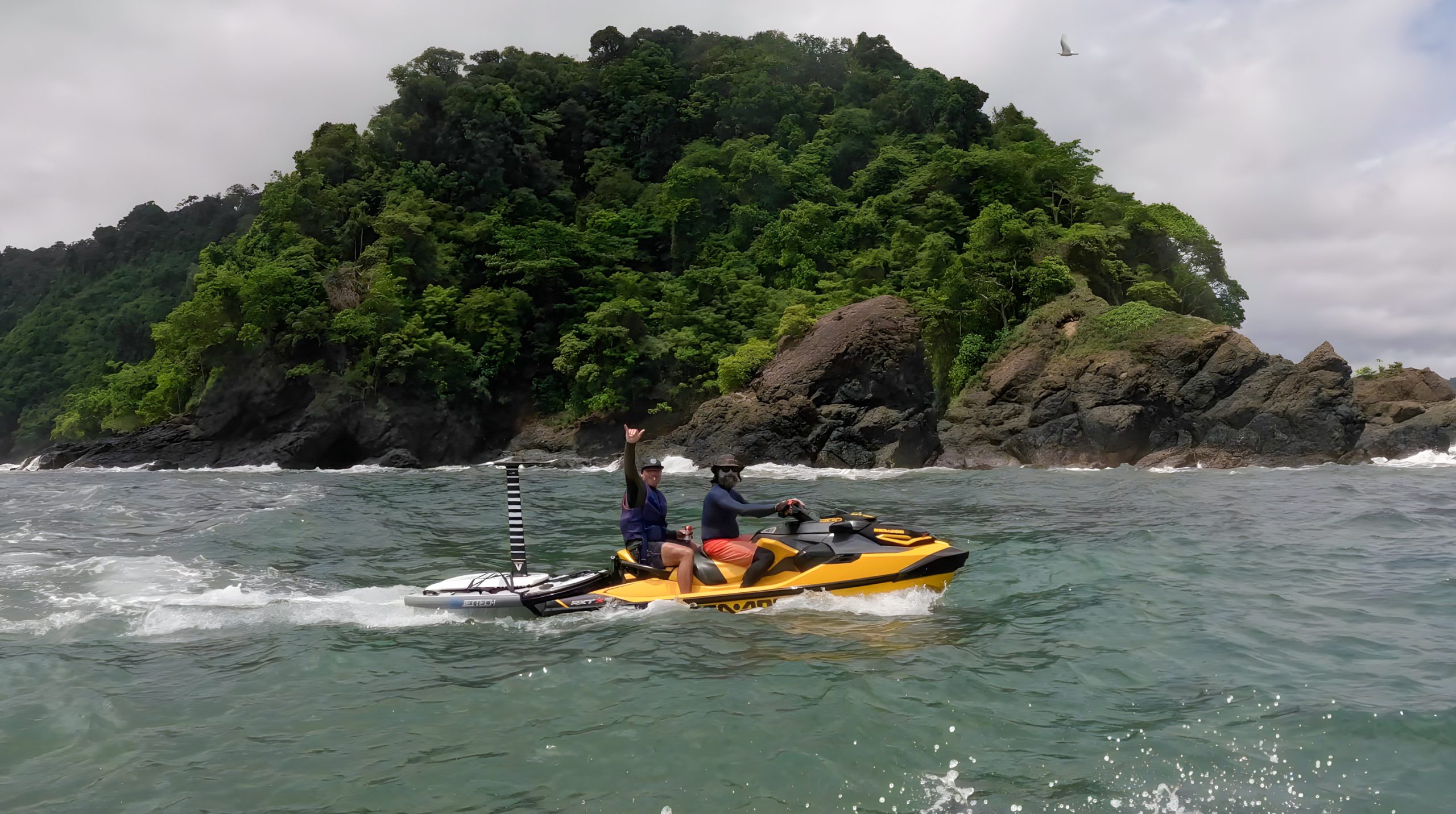 Tow Foil Surfing Costa Rica